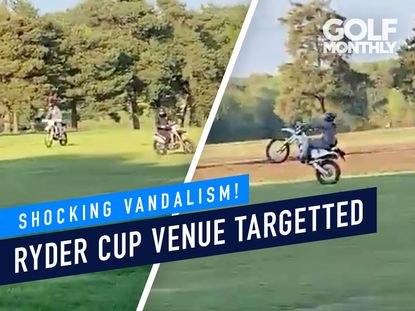Ryder Cup Venue Vandalised By Motorcyclists