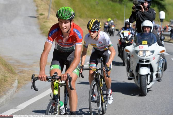 Bj&ouml;rn Thurau (Europcar) and MTN-Qhubeka's Louis Meintjes