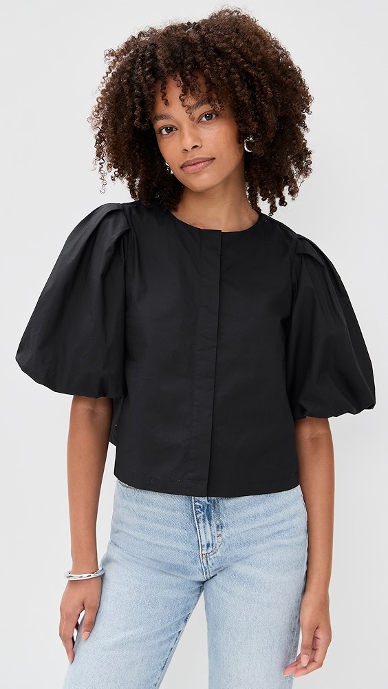 Le Bop Liza Puff Sleeve Shirt