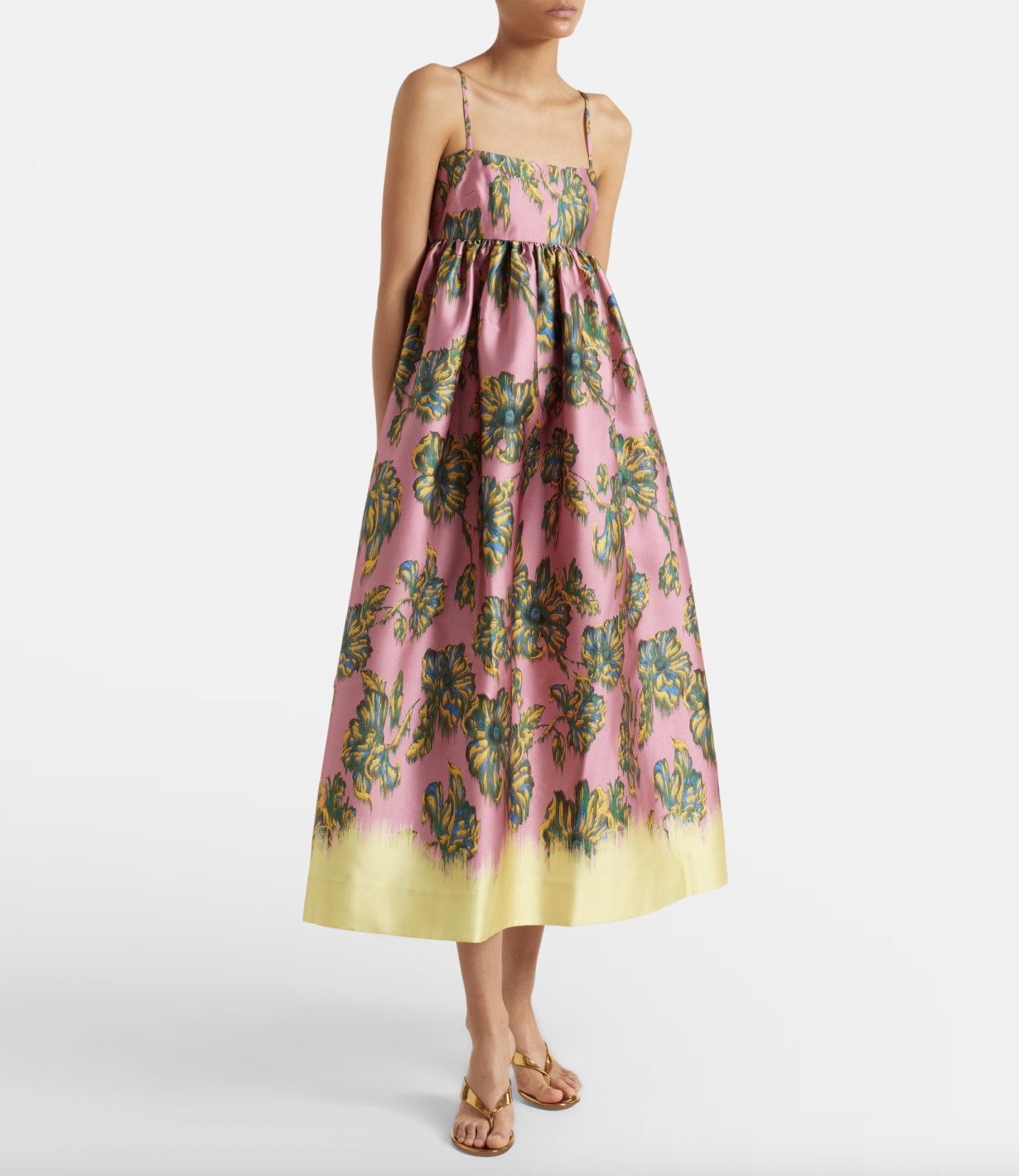 Al&amp;eacute;mais, Faye floral midi dress