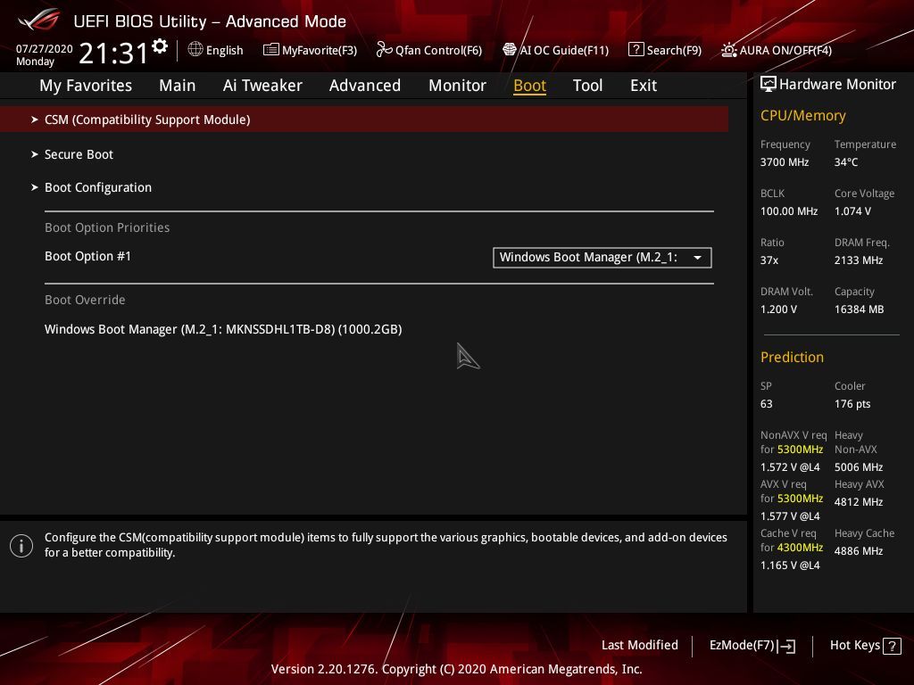 Asus ROG Strix Z490-I Gaming