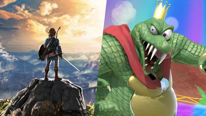 Breath of the Wild US cover / King K. Rool Smash Ultimate