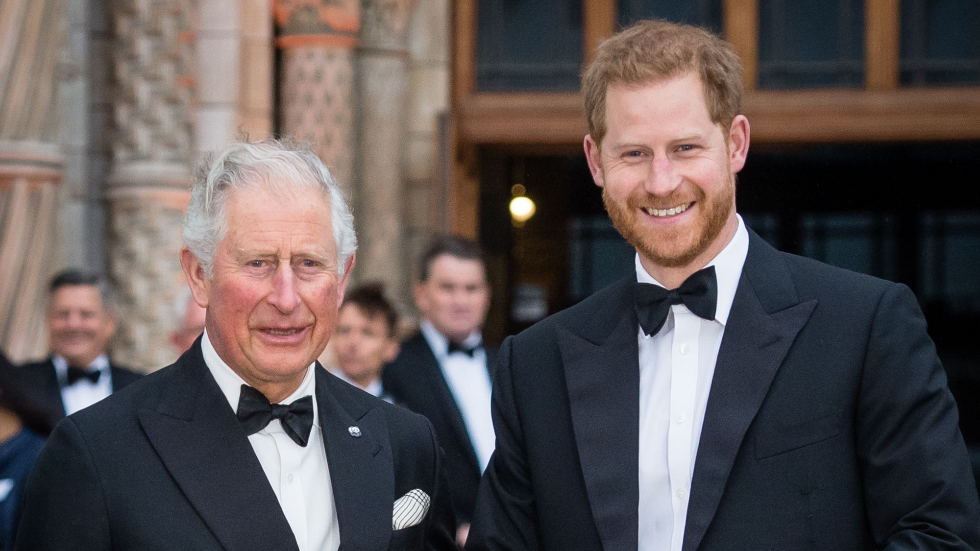 King Charles and Prince Harry attend the global premiere of &#039;Our Planet&#039;