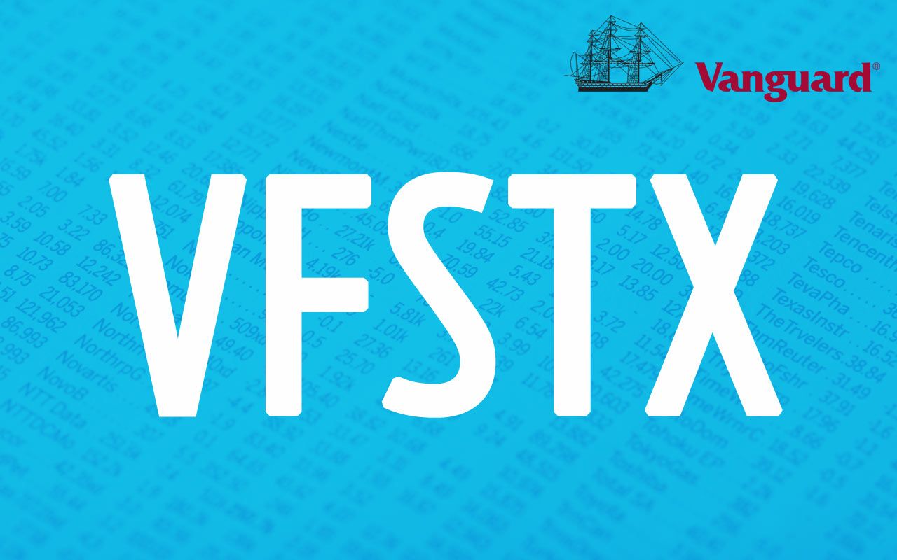 Photoillustration of VFSTX ticker