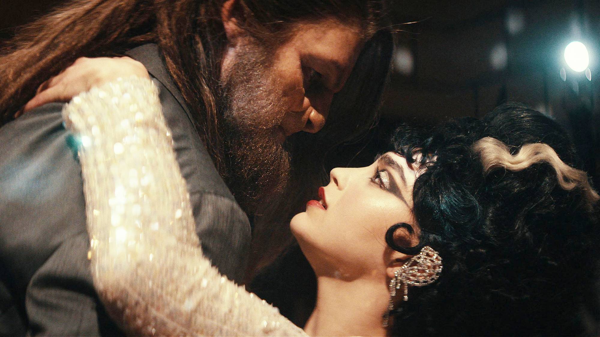 Tommy Dewey and Melissa Barrera in "Your Monster" (2024)