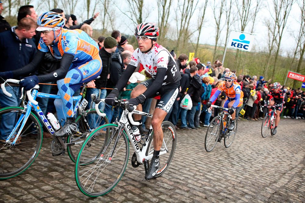Karsten Kroon (Team CSC) in 2008.