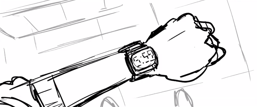 Pixar Soul storyboard