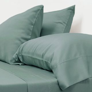 Tahitian breeze colored bamboo bed sheets