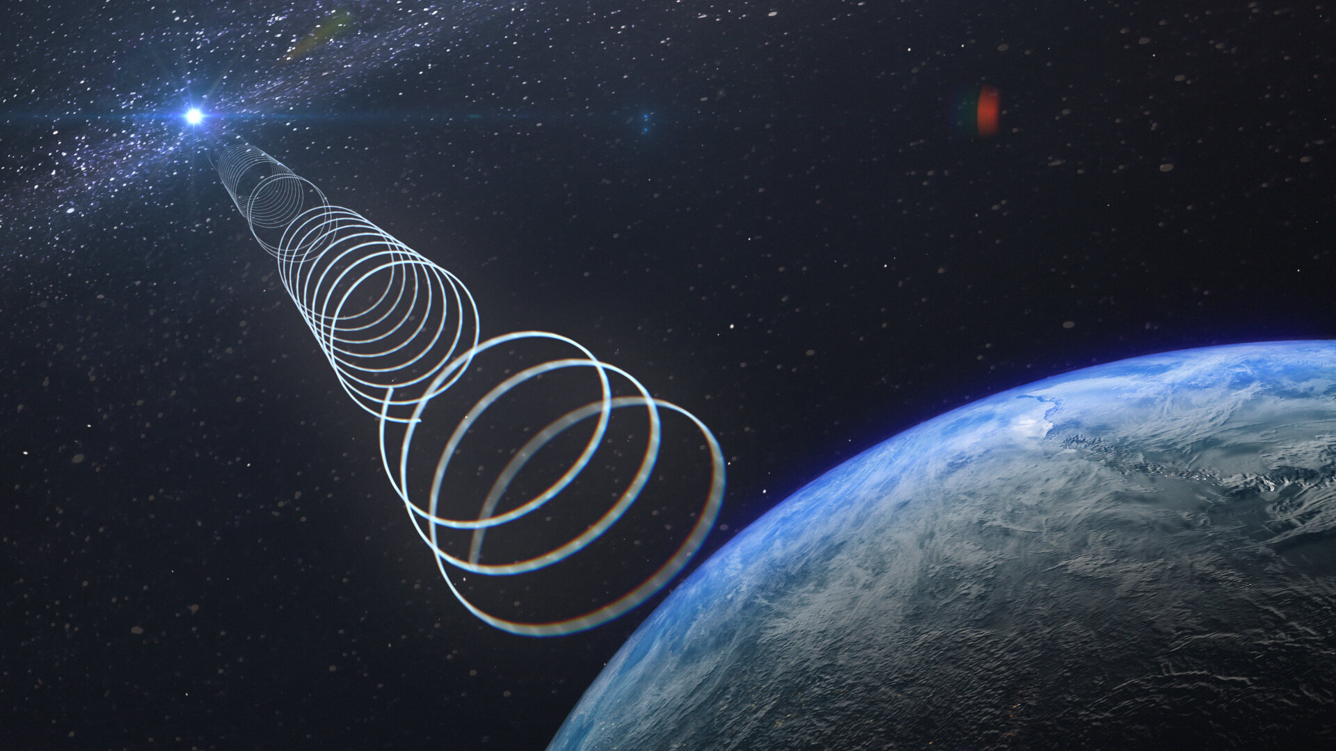 Mysterious cosmic Burpers Are Shooting Out Bizarre Radio Waves From 