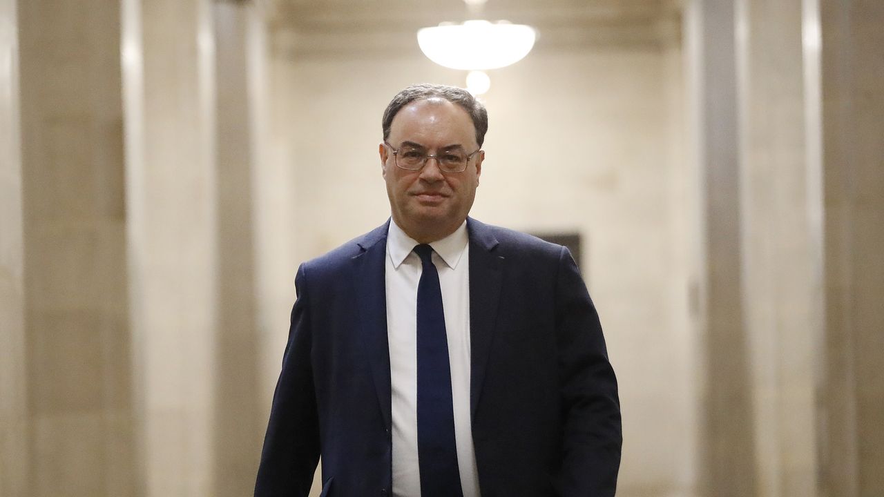 Governor of the Bank of England Andrew Bailey