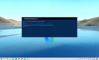 PowerShell run script on Windows 10