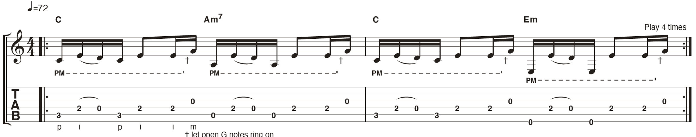 TGR374 Fingerstyle Lesson