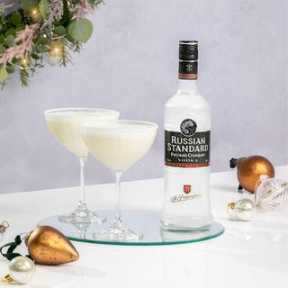 White Christmas cocktail