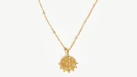 Missoma x Lucy Williams Mini Beaded Coin Necklace:was $123 now $86 | Missoma