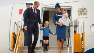 Prince William, Prince George, Kate Middleton and Princess Charlotte