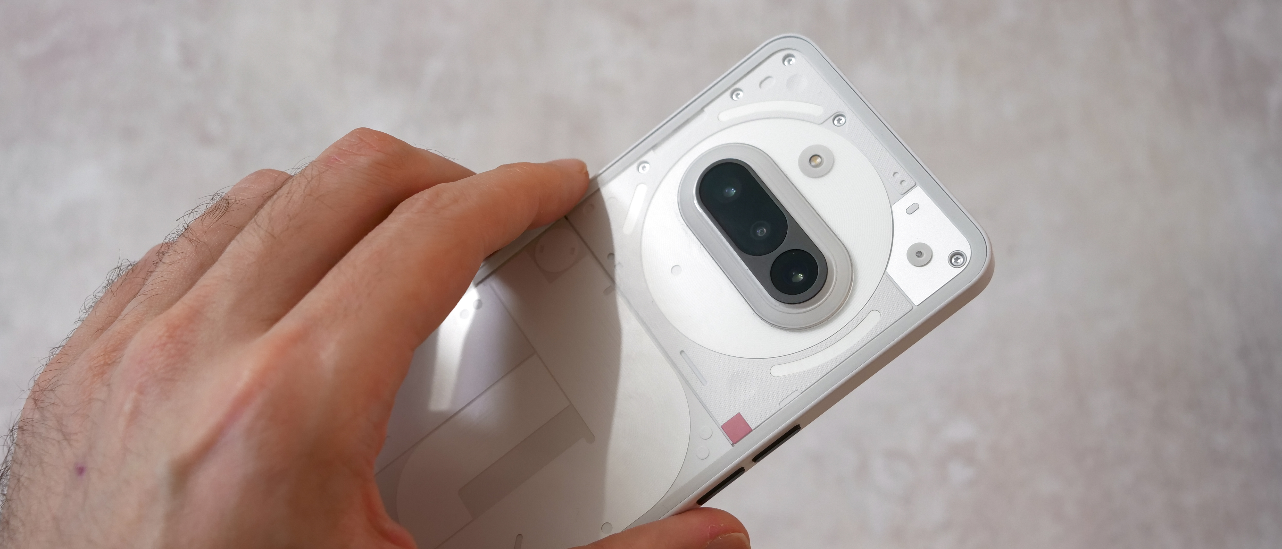 A photo of the Nothing Phone 3a