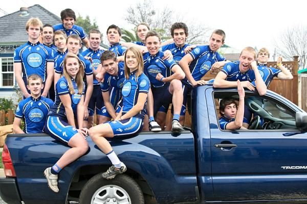 So this is how they get the Whole Athlete Development team to the races!