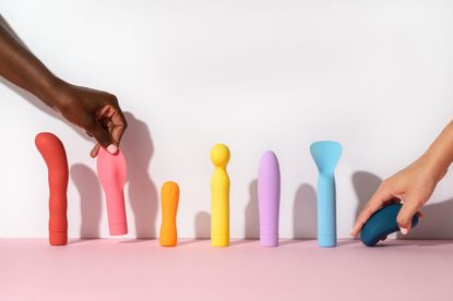 A product shot of some of the best vibrators from Smile Makers sex toy company