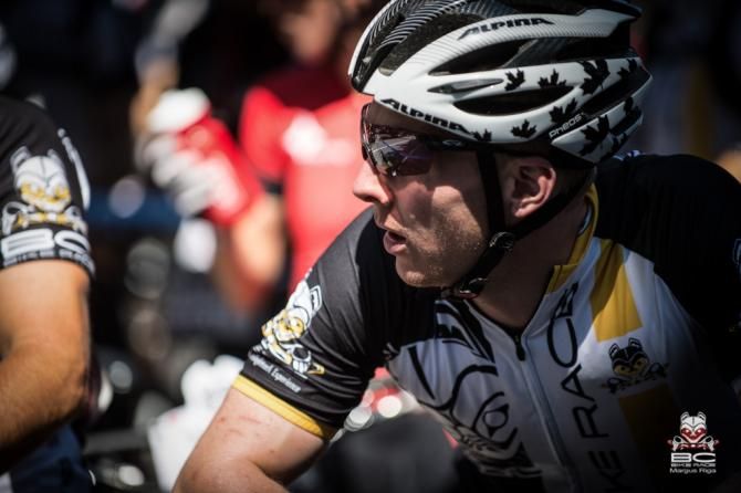 Greg Day of Rocky Mountain Cycles cued up for the queen stage.