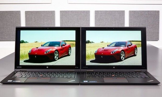 ThinkPad X1 Yoga's New OLED Screen: Brilliant Color Brings Images
