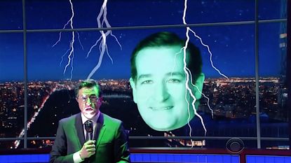 Stephen Colbert doesn't like the Republican Party's remaining choices