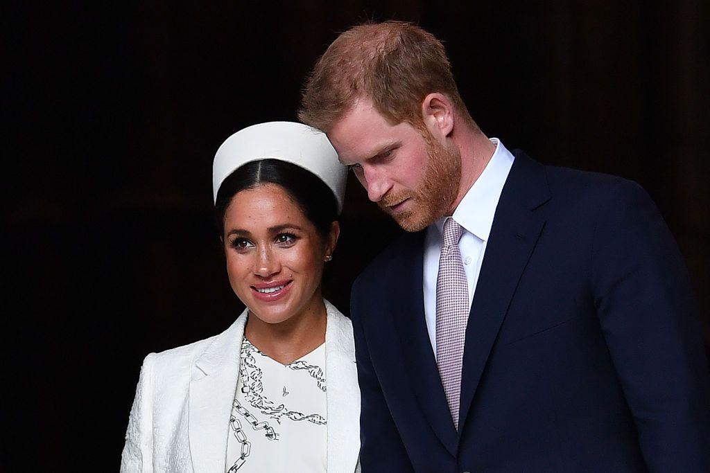 Prince Harry and Meghan Markle. 