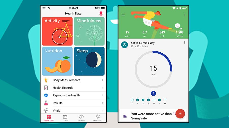 fitbit app vs apple health