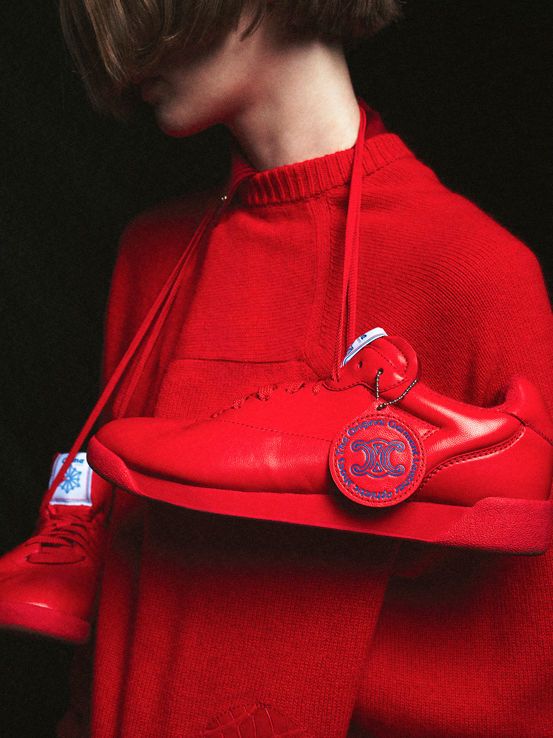 The Celine x Reebok sneaker collaboration for fall 2026