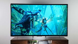 Hisense UX Mini-LED TV in living room