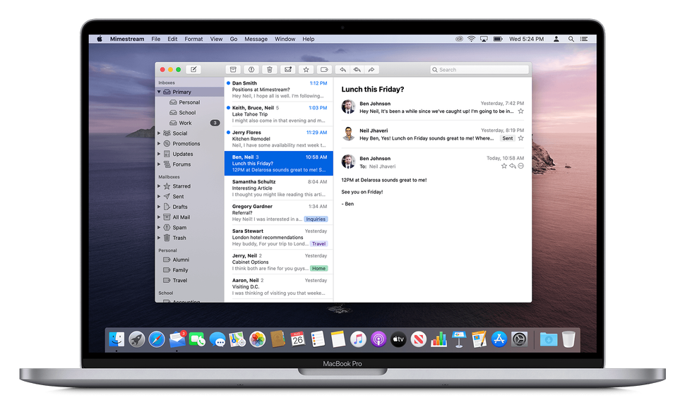 download the new version for mac Mimestream