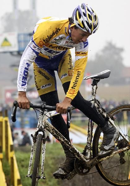 Tom Meeusen airs it out in Ruddervoorde.