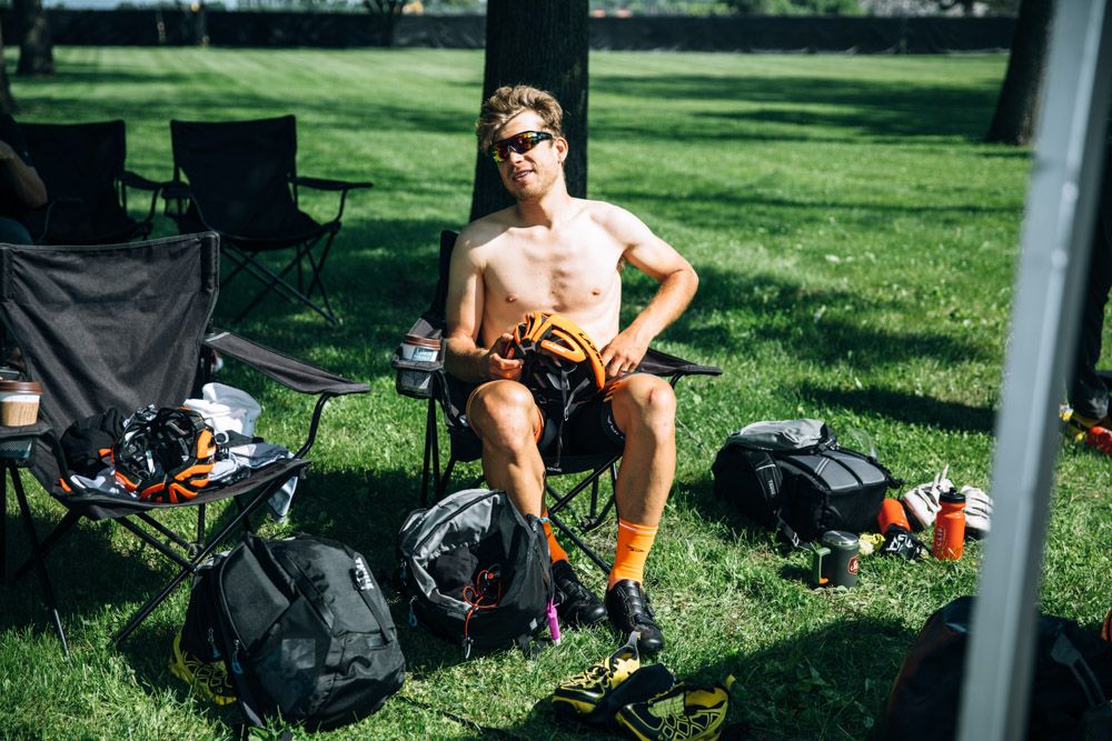 Former ProTour rider Guillaume Boivin is racing in his first North Star Grand Prix. He has a good shot at winning on the flat, criterium heavy route