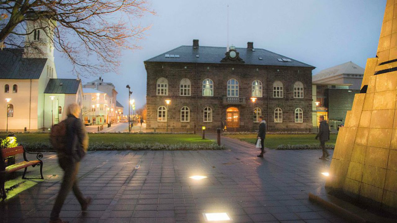 Iceland&amp;#039;s parliament, the Althing, in Reykjavik