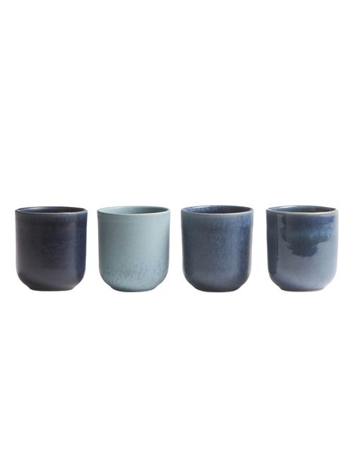 4-Pack Stoneware Mugs