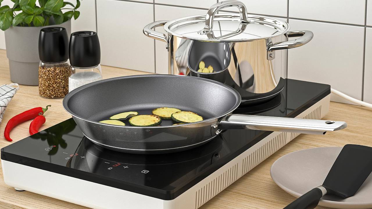 Portable induction hobs