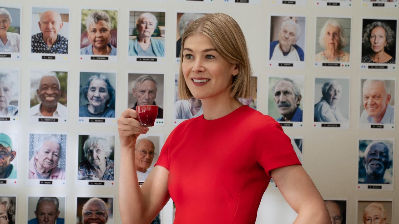 Rosamund Pike in I Care a Lot