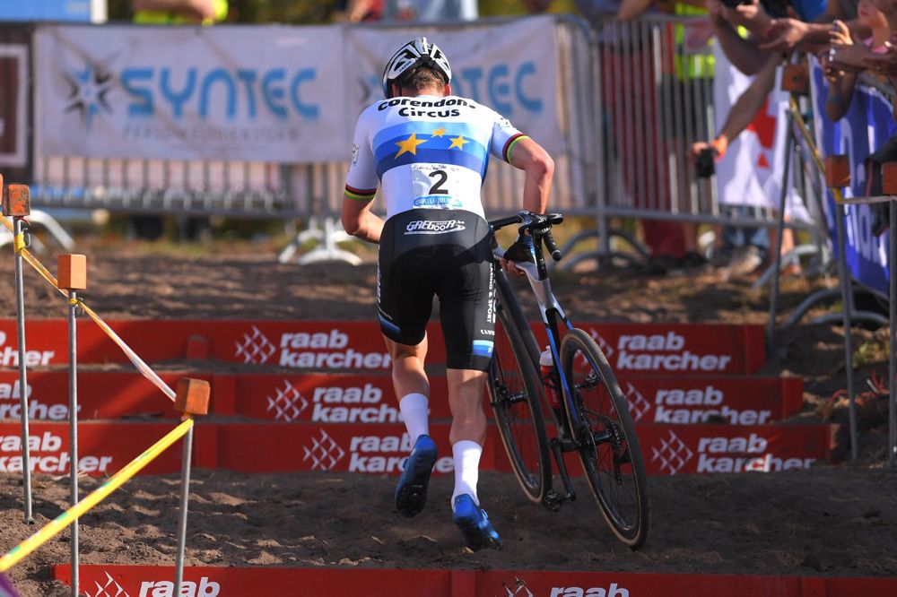 Mathieu van der Poel (Corendon-Circus) wears number 2 but is the world's number 1