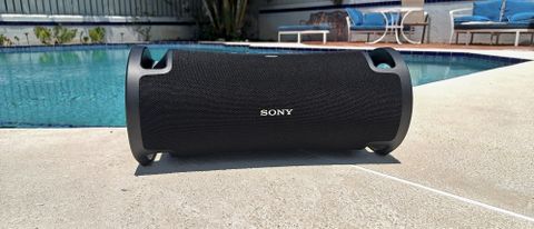 Sony ULT Field 7 outdoors by a pool
