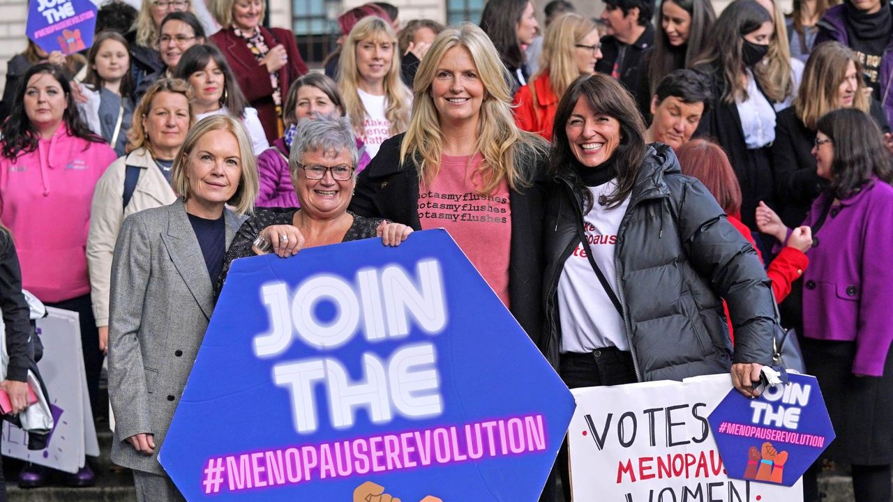 Mariella Frostrup, MP Carolyn Harris, Penny Lancaster and Davina McCall