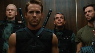 Ryan Reynolds in X-Men Origins: Wolverine with Hugh Jackman