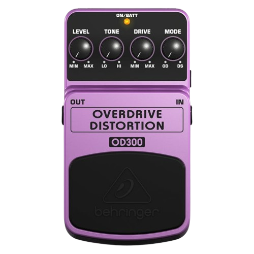 The Behringer Overdrive Distortion pedal