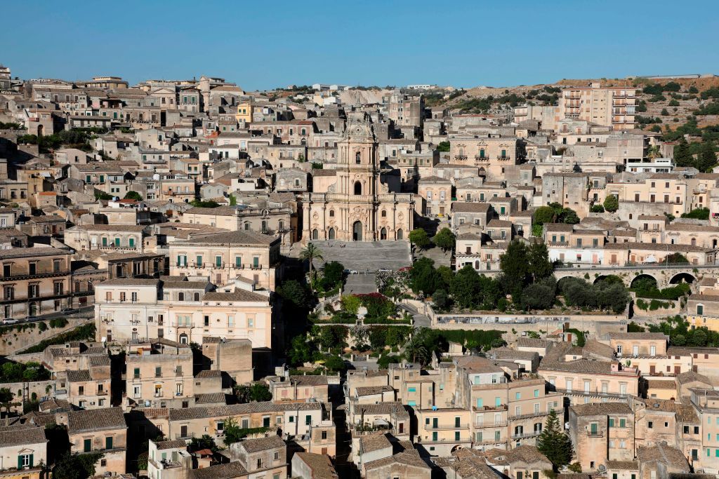 Buildings in Sicily.