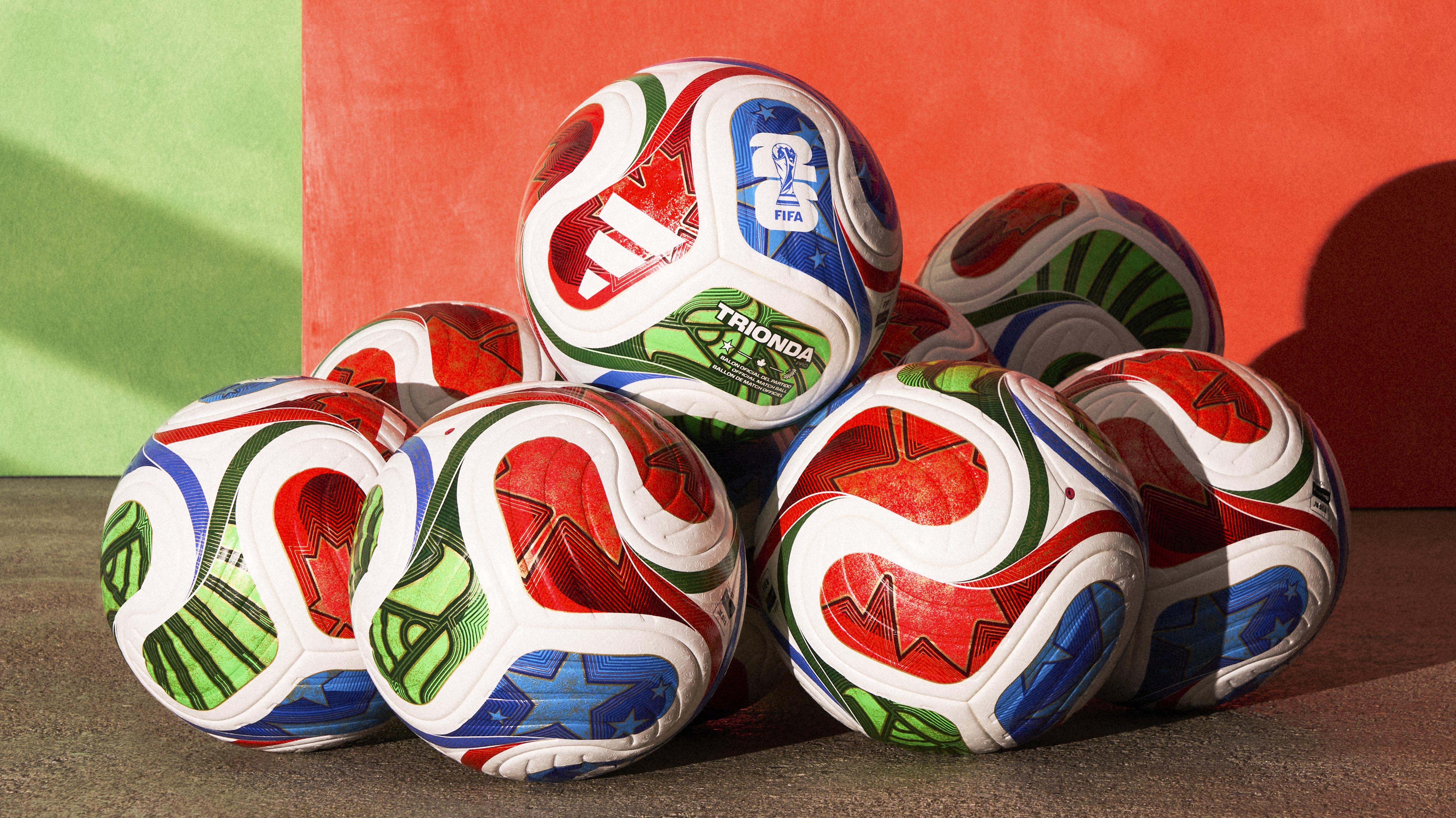 a photo of the world cup football