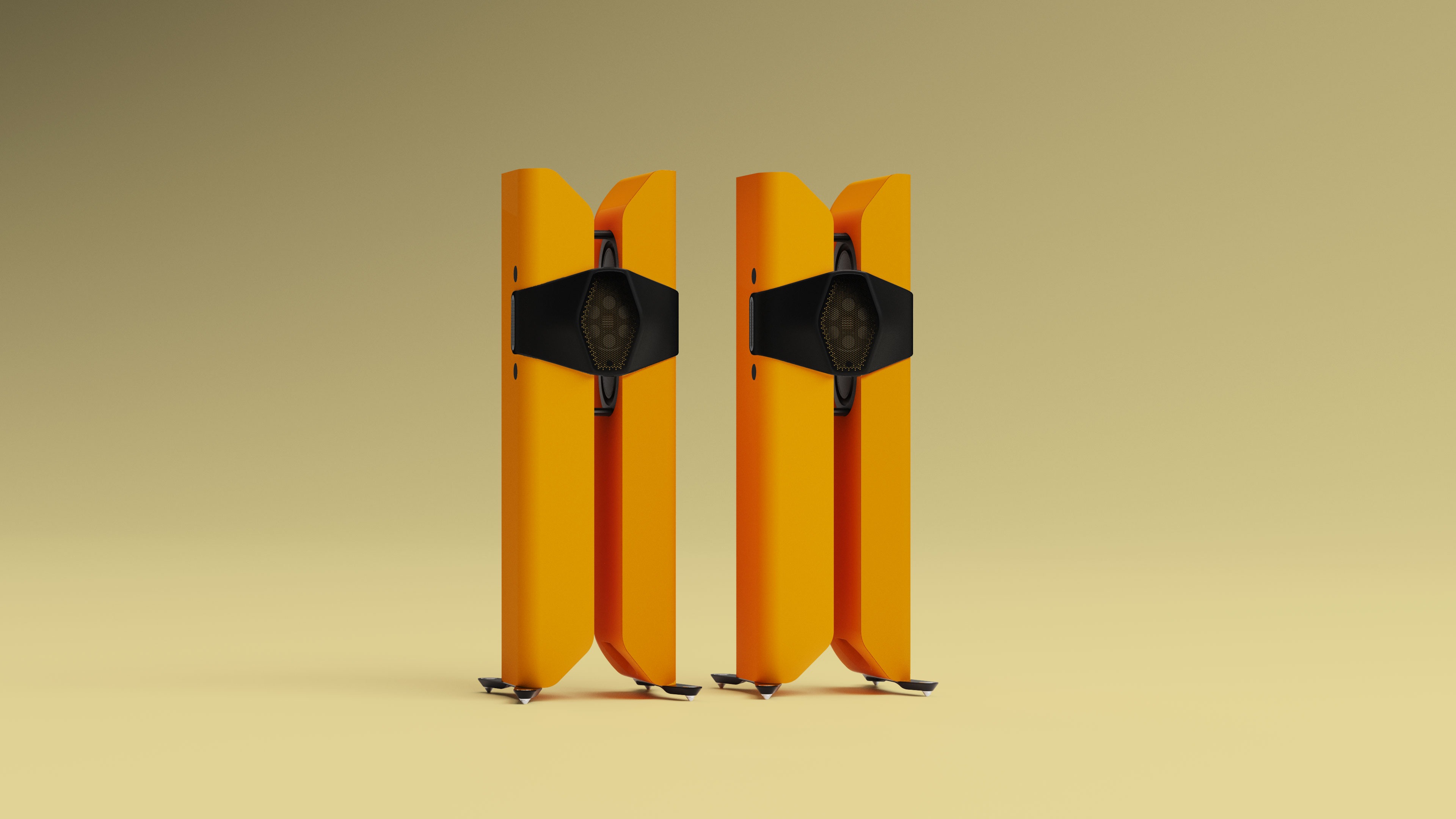 Monitor Audio Hyphn floorstanding speakers 