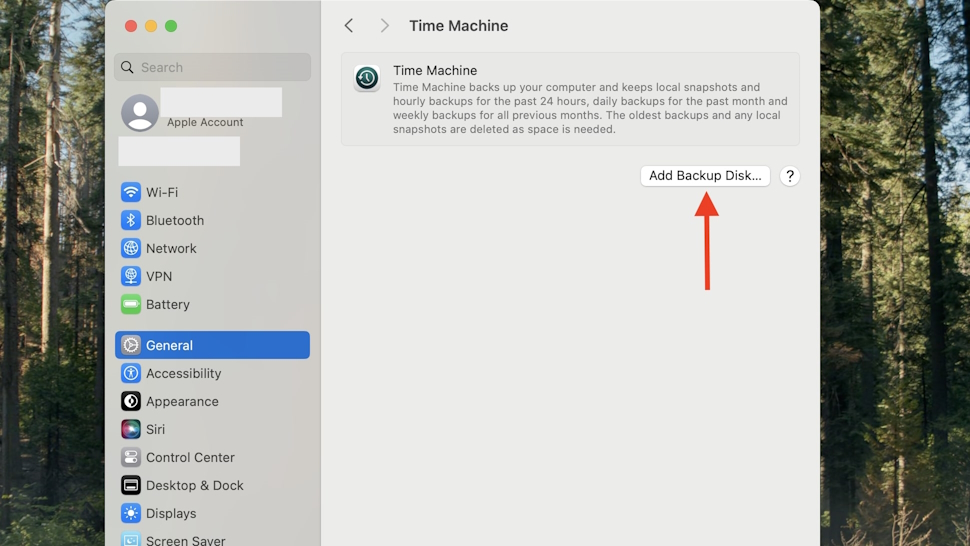 How to Add Backup Disk on macOS