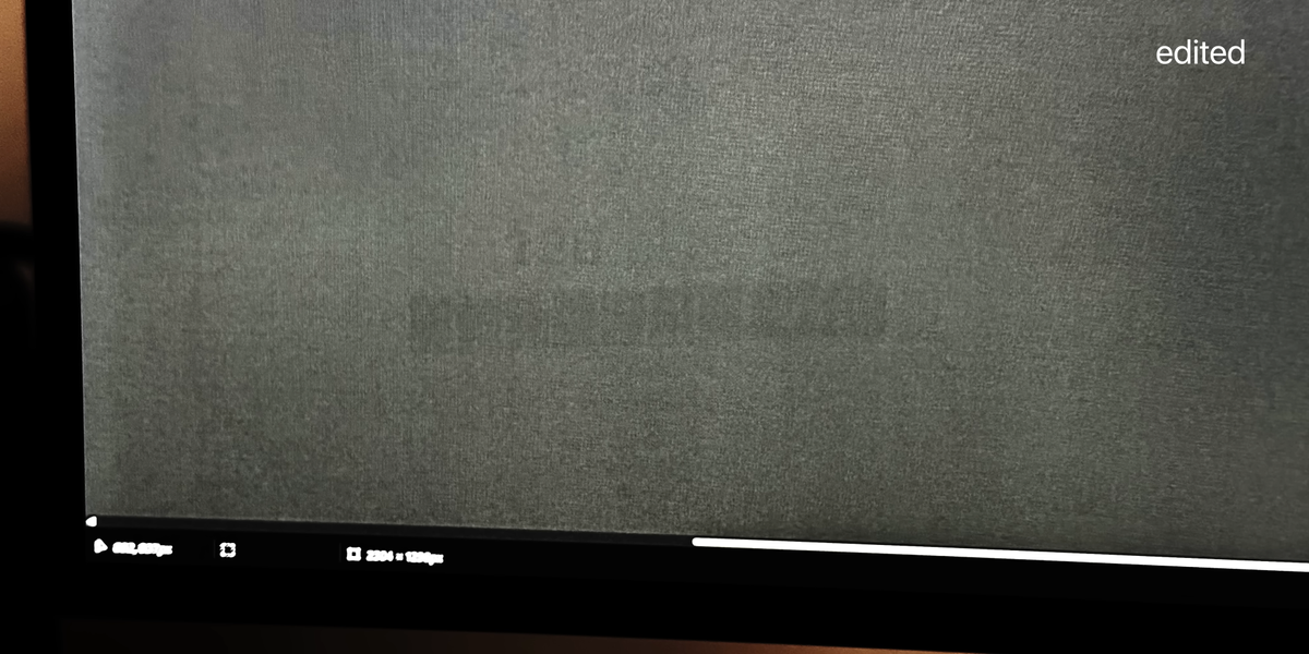 OLED burn-in after 3,000 hours of usage