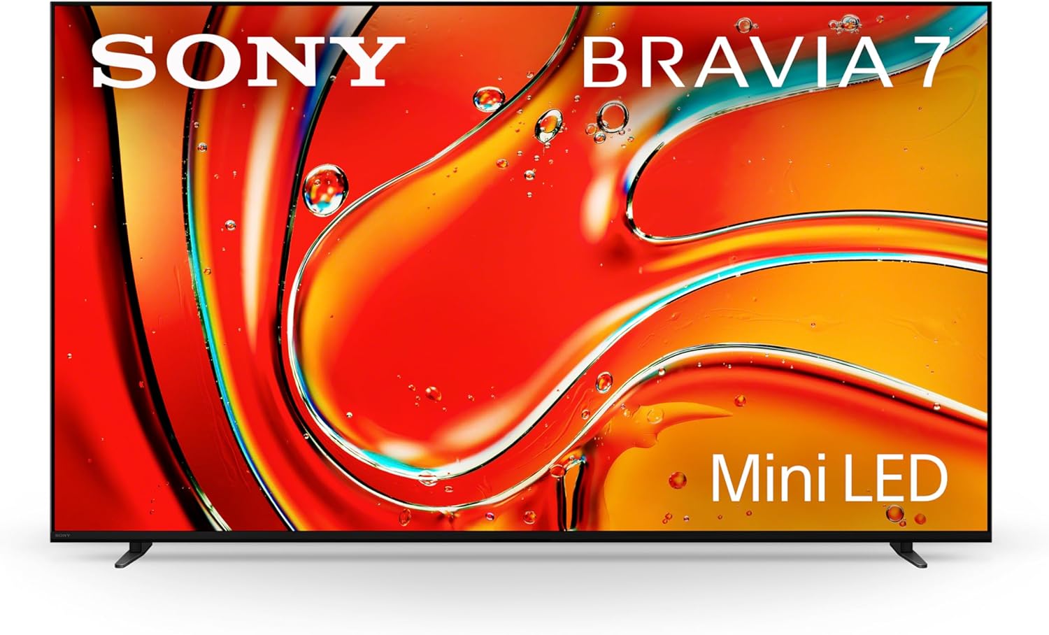 Sony Bravia 7 on white background