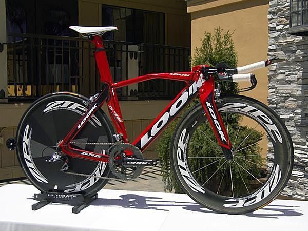 Look-sponsored riders used a new track-specific version