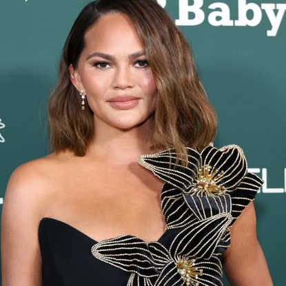 Chrissy Teigen at Baby2Baby