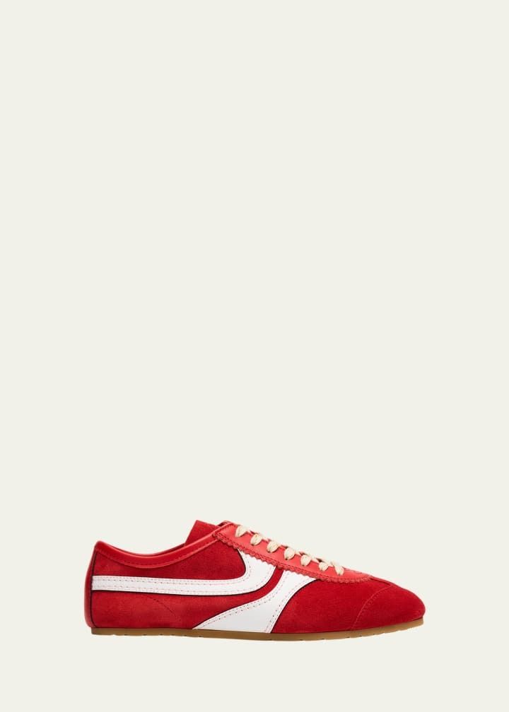 Dries Van Noten, Mixed Leather Retro Runner Sneakers